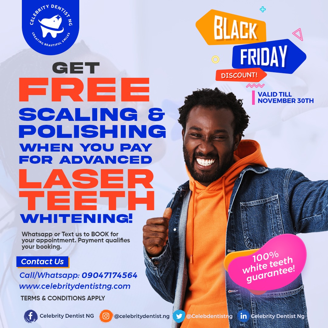 Celebrity Dentist NG Black Friday Offer