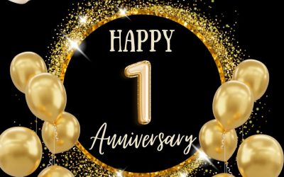 Celebrating Our First Year Anniversary!